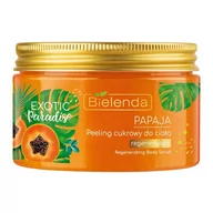 Peelingi do ciała - Bielenda Exotic Paradise cukrowy peeling do ciała 350g Papaja - miniaturka - grafika 1