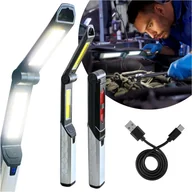 Latarki - BLIXTAR Latarka akumulatorowa 4w1, Samochodowa Lampka Warsztatowa LED Kempingowa - miniaturka - grafika 1