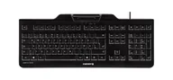 Klawiatury - CHERRY KC 1000 SC klawiatura USB QWERTY Hiszpański Czarny JK-A0100ES-2 - miniaturka - grafika 1