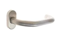 Klamki - Klamka LOTUS IN 104 OV owalna p.poż. inox,rozstaw śrub 45 - miniaturka - grafika 1