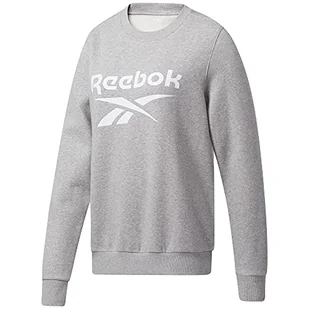 Reebok Damska bluza polarowa z logo Identity - Bluzy damskie - miniaturka - grafika 1