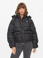 Kurtki damskie - Levi's® Kurtka zimowa Baby Trapeze A5896-0002 Czarny Regular Fit - miniaturka - grafika 1