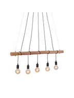Lampy sufitowe - Leuchten Direkt Oświetlenie Leuchten-Direkt DAMIAN Lampa Wisząca Czarny, 5-punktowe 15515-18 - miniaturka - grafika 1