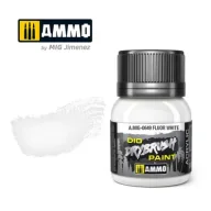 Akcesoria i części modelarskie - Ammo: DIO Drybrush - Fluor White 40 ml - miniaturka - grafika 1