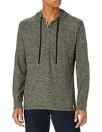 Koszulki męskie - KEY LARGO Męski T-shirt Jesse Hoody, czarno-beżowy., XXL - miniaturka - grafika 1