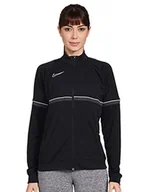 Kurtki damskie - Nike Damska kurtka W Nk Dry Acd21 Trk Jkt, czarny/biały/antracytowy/biały, XXS EU - miniaturka - grafika 1