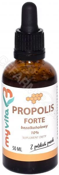 MyVita Propolis Forte bezalkoholowy 10% krople 50ml 21PRNPROKR