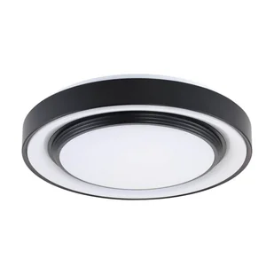 Plafon do salonu Zygmunt 326690 Polux LED 48W 3000-6000K IP44 czarny - Lampy sufitowe - miniaturka - grafika 1
