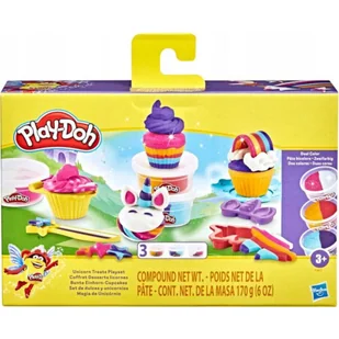 PLAY-DOH CIASTOLINA HASBRO ZESTAW JEDNOROŻEC MAGICZNE BABECZKI F3617 - Masy plastyczne - miniaturka - grafika 1