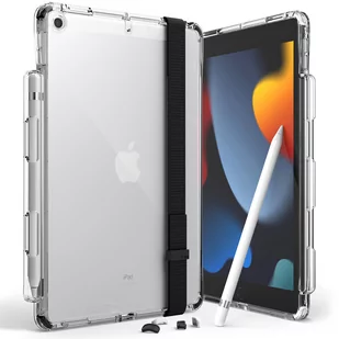 Ringke Ringke Fusion etui pokrowiec z żelową ramką iPad 10.2'' 2021 / 2020 / 2019 czarny (FPS586R55) FPS586R55 - Etui do tabletów - miniaturka - grafika 1