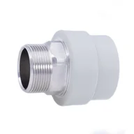 Łączniki, trójniki, kształtki - Złączka PP z GZ mosiężnym 50/11/2" pod klucz - miniaturka - grafika 1