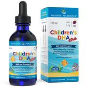 Witaminy i minerały - Nordic Naturals Children's DHA Xtra 880mg Berry Punch Jagoda (60 ml) Nordic Naturals 1DD6-79307 - miniaturka - grafika 1