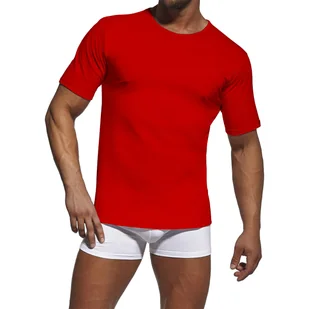 Koszulka Authentic 202 New czerwona Cornette-3XL - Koszulki męskie - miniaturka - grafika 1
