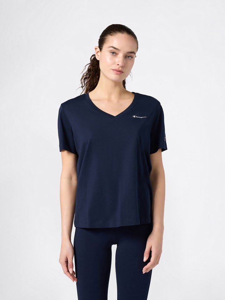 Champion Koszulka w kolorze granatowym