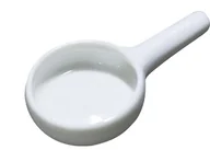 Świeczniki - ŁYŻECZKA CERAMICZNA DO ŚWIECZNIKA WYMIANA PODGRZEWACZY BIAŁA 1szt - miniaturka - grafika 1
