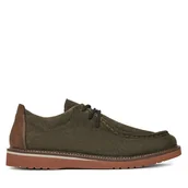 Półbuty męskie - Półbuty Rieker 04502-54 Khaki - miniaturka - grafika 1