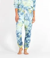 Spodnie damskie - Hurley Hurley Damskie spodnie casualowe W Tie Dye Fleece Jogger, Ltb L 3HKP0170-424 - miniaturka - grafika 1
