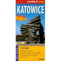 ExpressMap Katowice - laminowany plan miasta w skali 1: 20 000 - Praca zbiorowa - Atlasy i mapy - miniaturka - grafika 1