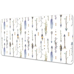 Podkładka mata ochrona biurka Boho strzały 90x45cm - Podkładki na biurko - miniaturka - grafika 1