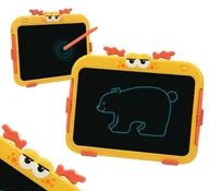 Tablice dla dzieci - Tablet graficzny tablica do rysowania jelonek 10' żółty + rysik - miniaturka - grafika 1
