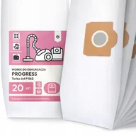 Worki do odkurzaczy - 20x Worek do Odkurzacza Progress Turbo Jet P 562 Syntetyczny Pojemny Worki - miniaturka - grafika 1