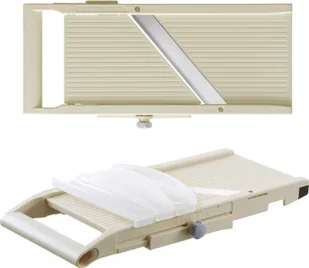 Rozdrabniacz Hendi Szatkownica mandolina japońska do dużych warzyw Shogun Pro 380 x 180 mm - Rozdrabniacze kuchenne - miniaturka - grafika 1