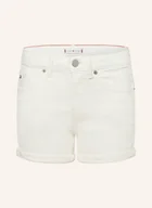 Spodenki damskie - Tommy Hilfiger Szorty Jeansowe Nora weiss - miniaturka - grafika 1