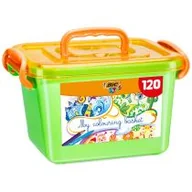 Przybory szkolne - Bic 120-częściowy zestaw do malowania "My colouring basket" 3086123488762 - miniaturka - grafika 1