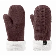 Rękawiczki - Damskie rękawice rękawiczki Jack Wolfskin HIGHLOFT KNIT M - miniaturka - grafika 1