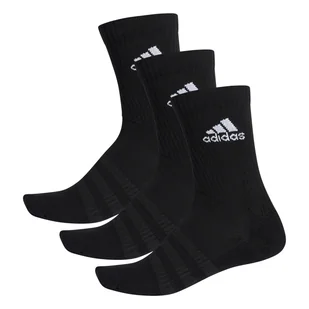 Skarpetki adidas  Cush Crew Black 3 Pack  S - Skarpetki męskie - miniaturka - grafika 1
