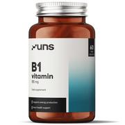 Witaminy i minerały - UNS UNS B1 Vitamin 100mg 60vegcaps - miniaturka - grafika 1