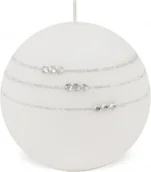 Świece - Art Pol Pol Świeca biała Kolia Mat Kula 10 119385 258277 - miniaturka - grafika 1