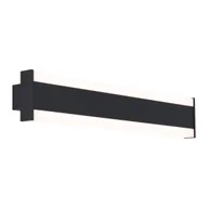 Lampy ogrodowe - QAZQA Nowoczesny kinkiet czarny CCT 60 cm z LED IP54 - Vanya - miniaturka - grafika 1
