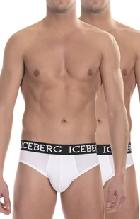 Slipy męskie ICE1USP01B-Brief 2-pack, Kolor biały, Rozmiar M, ICEBERG - Intymna - Majtki męskie - miniaturka - grafika 1