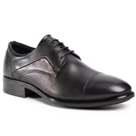 Półbuty damskie - Ecco Półbuty Citytray 51270401001 Black - miniaturka - grafika 1