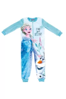 Piżamy dla dziewczynek - Jednoczęściowa piżama dziewczęca Frozen - grafika 1