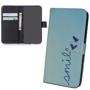 Etui na telefon komórkowy Apple iPhone 6s z napisem Smile Blue - Etui i futerały do telefonów - miniaturka - grafika 1