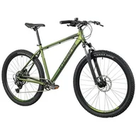Rowery - Rower górski MTB INDIANA X-Pulser 3.7 M21 27.5 cala męski Zielono-czarny - miniaturka - grafika 1
