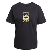 Koszulki i topy damskie - Koszulka damska ADIDAS W T MET TEE 2 XS - miniaturka - grafika 1