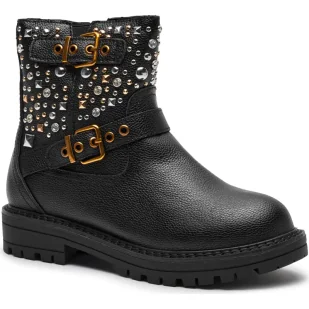 Kurt Geiger Skórzane botki HACKNEY - Botki damskie - miniaturka - grafika 1