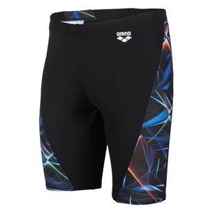 Męskie Bokserki kąpielowe ARENA MEN'S SWIM JAMMER ALLOVER 005564/550 – Czarny - Kąpielówki męskie - miniaturka - grafika 1