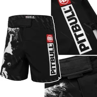 Kimona, stroje i obuwie - Spodenki Treningowe Męskie Pit Bull Street Dog Czarne R. S - miniaturka - grafika 1