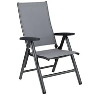 Fotele i krzesła ogrodowe - Fotel wielopozycyjny Cirrus antracytowy KETTLER 0100301-7100 - miniaturka - grafika 1