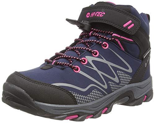Hi-Tec Dziewczęce Blackout Mid Wp Jrg buty do chodzenia, Granatowy magenta - 22 EU
