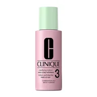 Peelingi i scruby do twarzy - Clinique Clarifying Lotion Twice A Day Exfoliator 3 Peeling do twarzy 60 ml - miniaturka - grafika 1