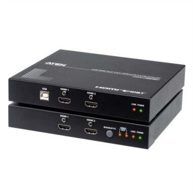 Przełącznik Aten Aten CE824-AT-G USB HDMI Podwójny View HDBaseT2.0 KVM Extend