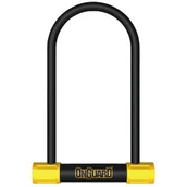 Zabezpieczenia do roweru - Onguard Zapięcie U-lock Bulldog LS 8009 czarny-żółty / Rozmiar: 11 x 29 cm 8009 - miniaturka - grafika 1