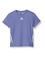 Spodenki damskie - adidas chłopięce B A.R. TEE szorty tenisowe, Crew Blue/Hazy Blue/White, 7-8A - miniaturka - grafika 1