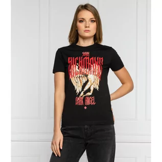 Koszulki i topy damskie - John Richmond T-shirt NORIN | Regular Fit - grafika 1