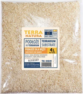 Terra Natura Podłoże do terrarium dla węży, świerkowe, odpylone kraj pochodzenia : Niemcy - Podłoże do terrarium - miniaturka - grafika 1